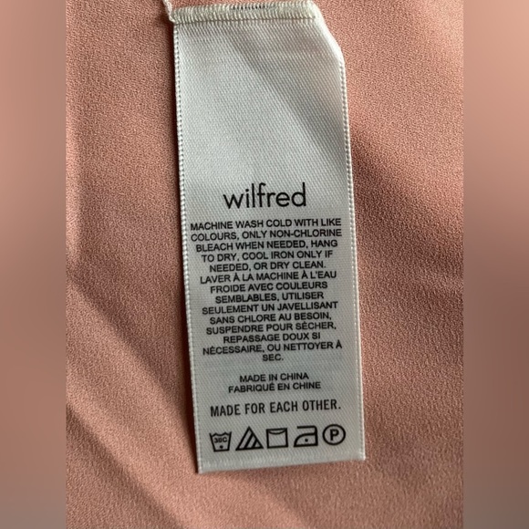 Aritzia Aritzia Wilfred Molly Midi Dress Size Medium  Colour Soft Terracotta - Picture 12 of 13